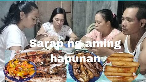 Nag ihaw kami ng igit at Kumain /We grilled fish (igit) and.